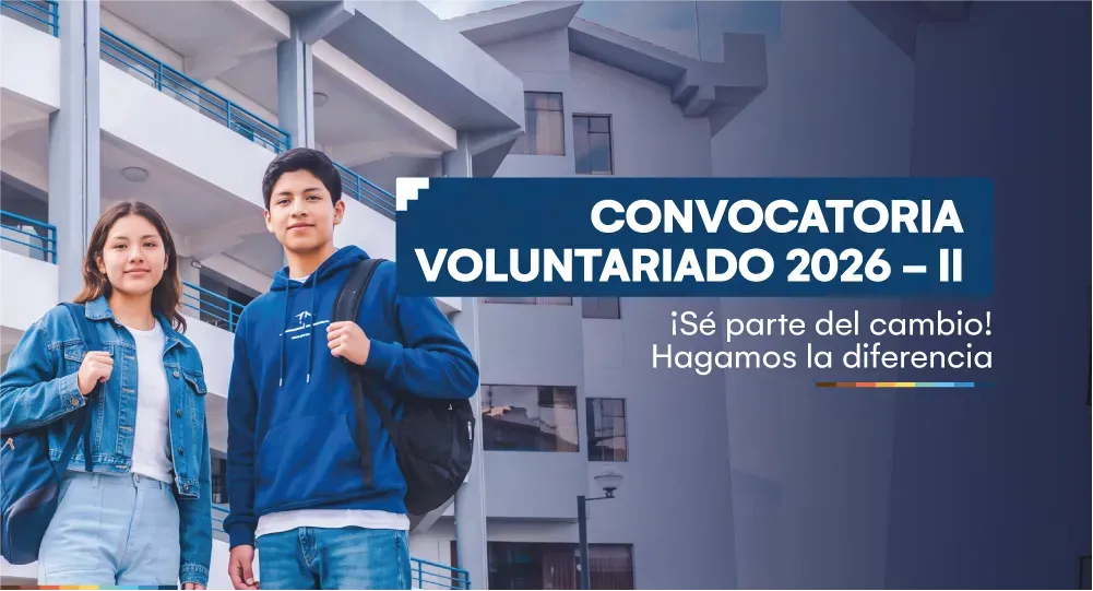 Convocatoria voluntariado 2026-II