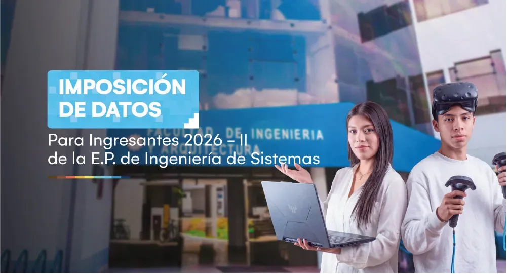 Imposición de datos: Escuela Profesional de Ingeniería de Sistemas
