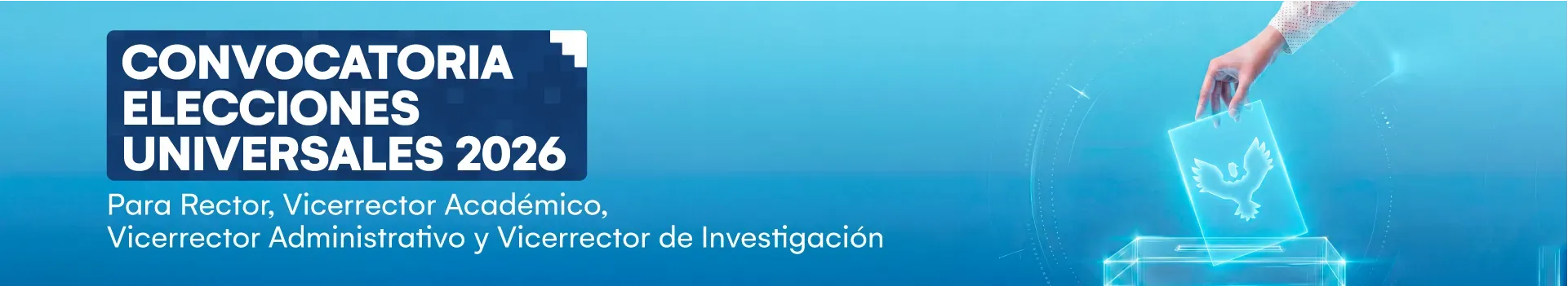 Convocatoria a Elecciones Universales 2026