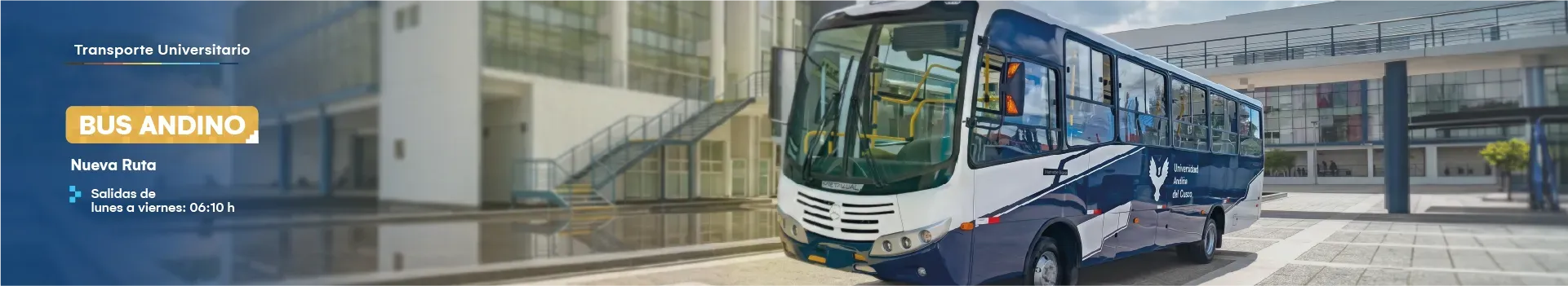 ¡Atención! Nueva ruta - Bus Andino