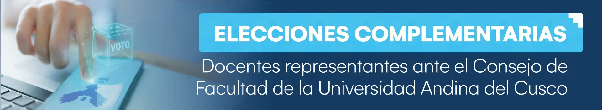 Convocatoria a Elecciones Complementarias de Docentes Representantes ante los Consejos de Facultad