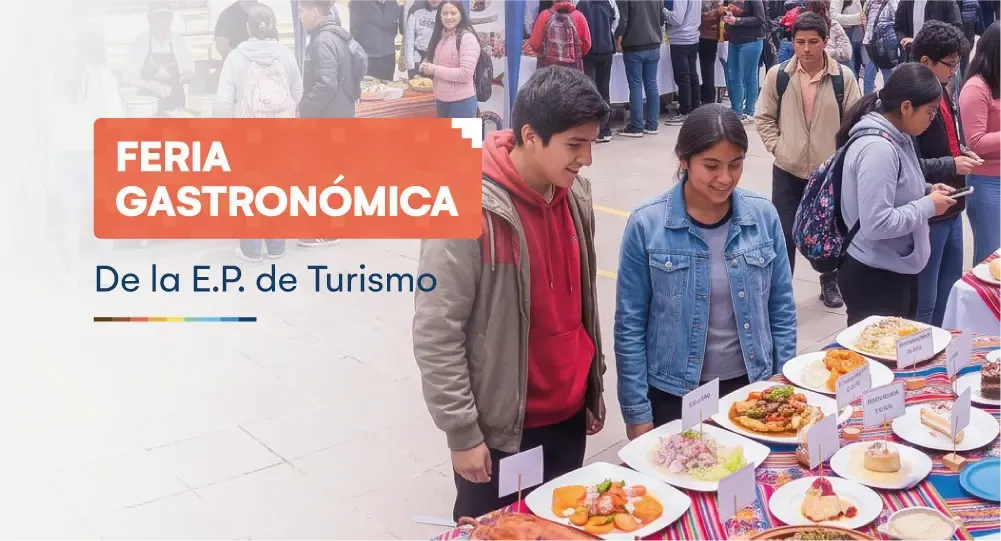 Feria Gastronómica de la Escuela Profesional de Turismo