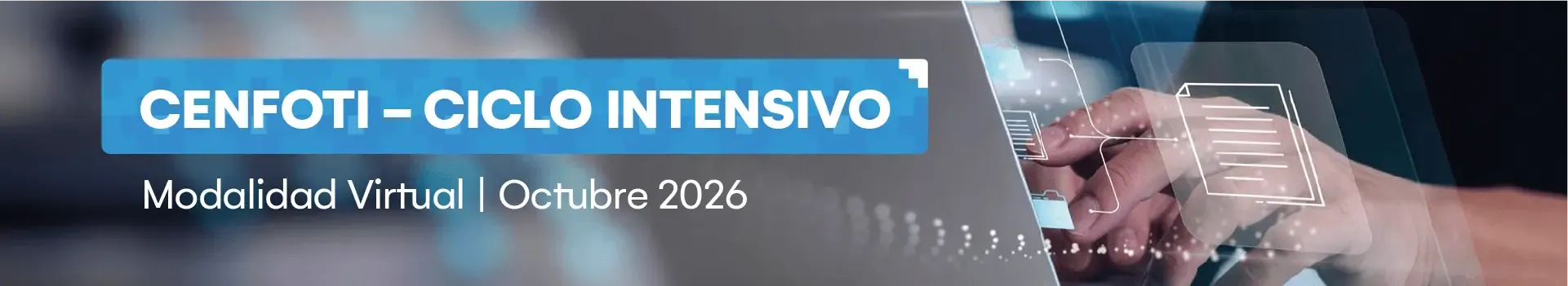 CENFOTI - Cronograma octubre 2026