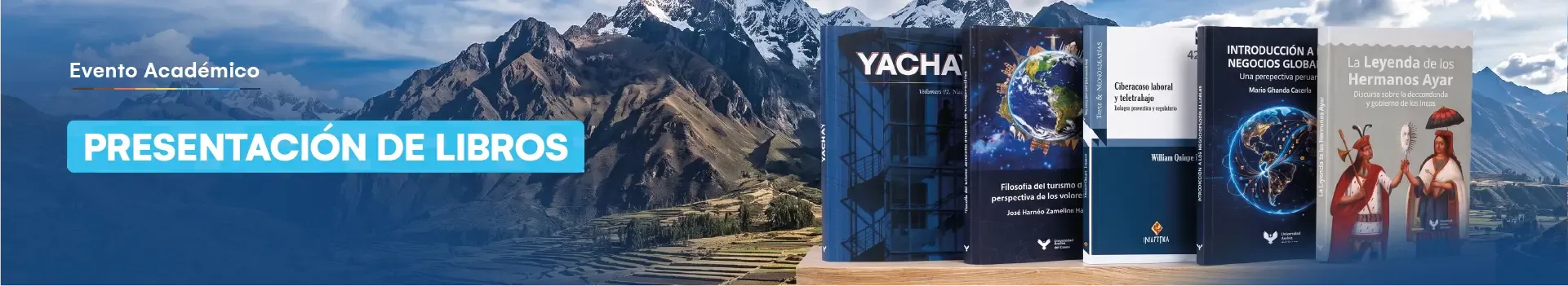 Evento académnico: Presentación de libros