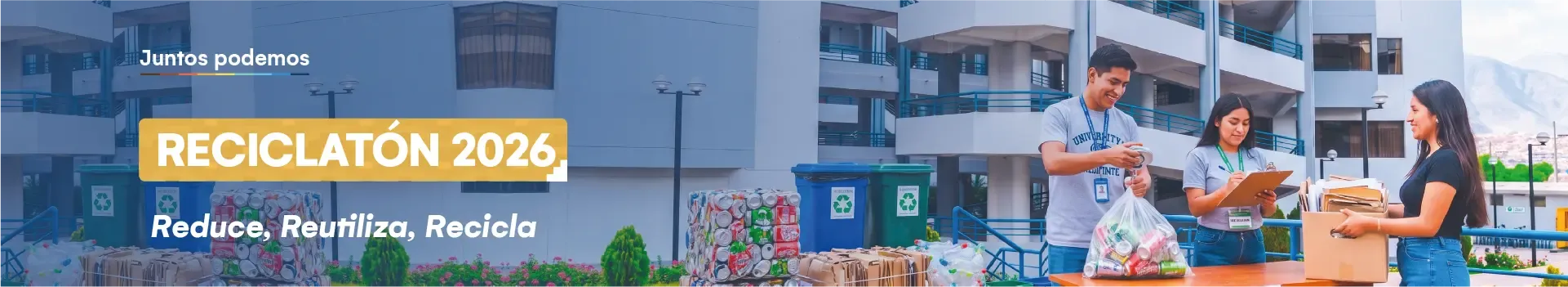 Reciclatón 2026: Reduce, Reutiliza y Recicla