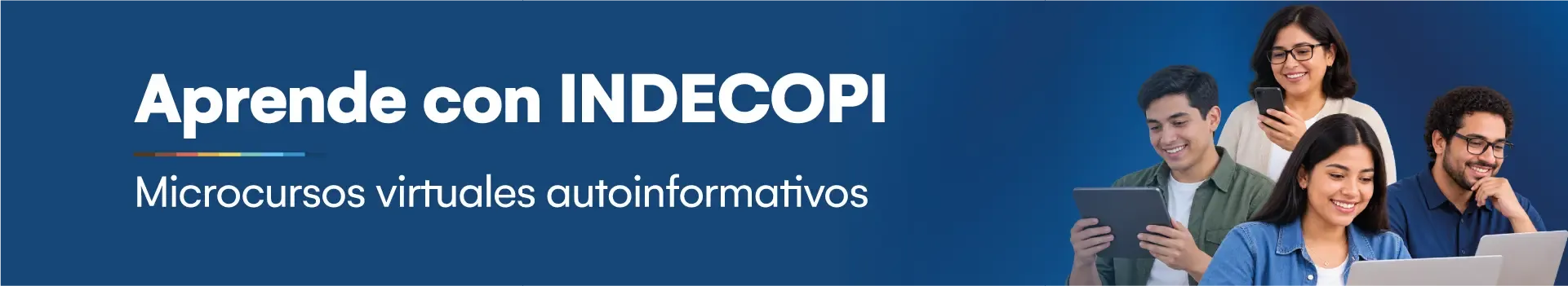 Aprende con INDECOPI: Microcursos virtuales informativos sobre competencias institucionales
