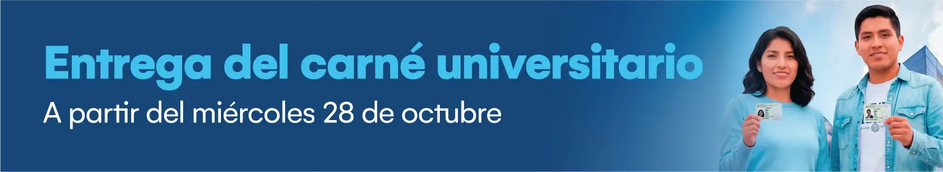 Entrega de carné universitario 2026-II