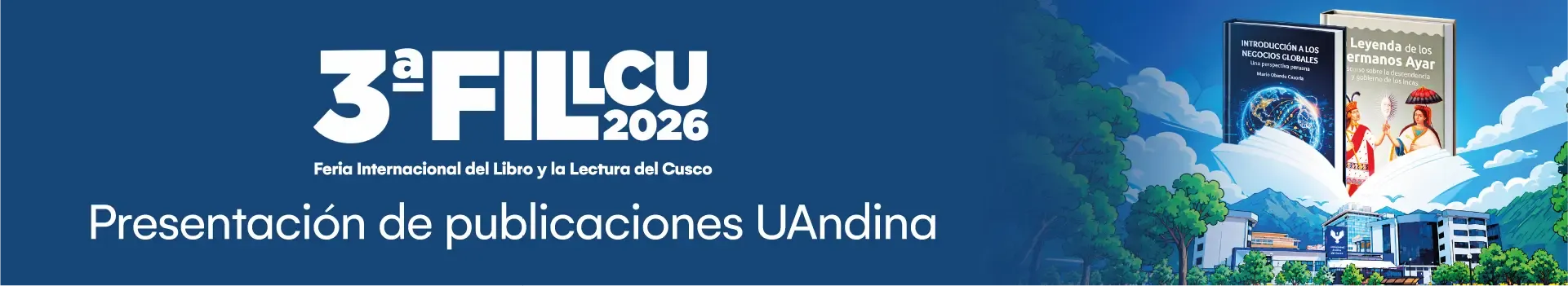 Presentación de publicaciones UAndina - 3° FILLCU
