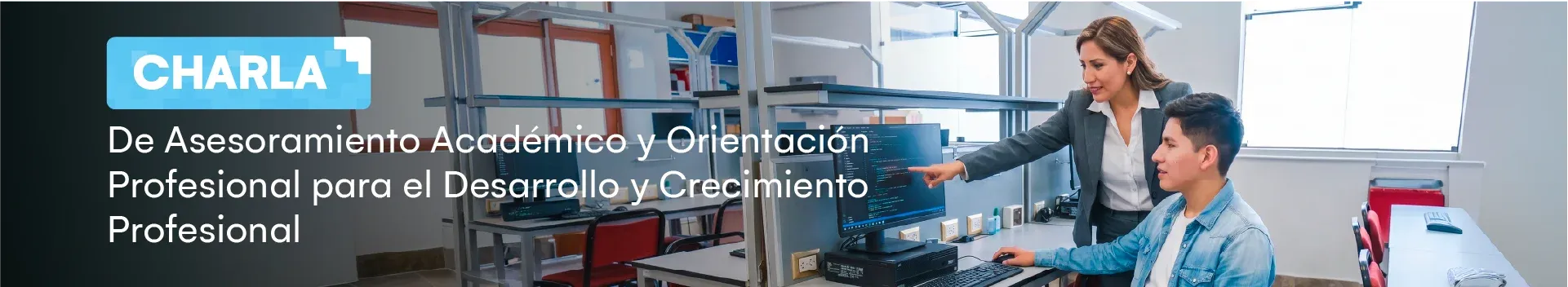 Charla: Asesoramiento académico y orientación profesional para el desarrollo y crecimiento profesional