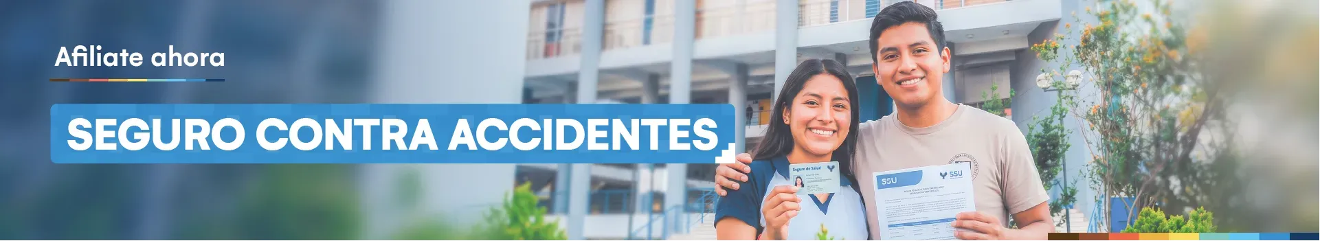 Afíliate ahora: Seguro contra accidentes