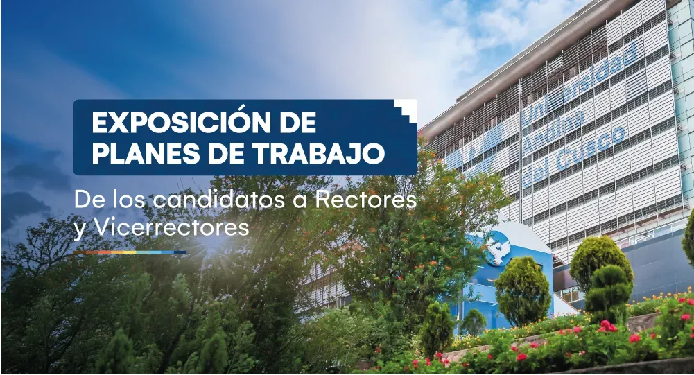 Exposición de planes de trabajo de los candidatos a Rectores y Vicerrectores