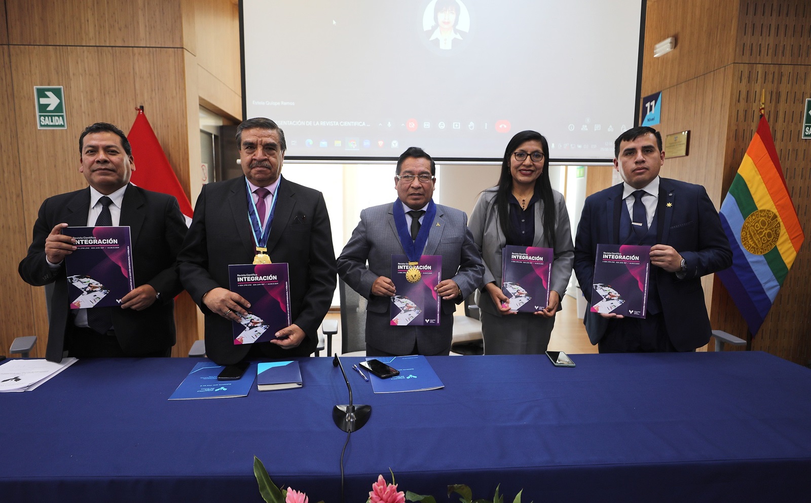 Presentación del primer número de la 8va. edición de la Revista Científica «Integración»