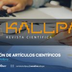 Convocatoria artículos científicos Revista Kallpay