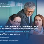 Sicuani - Curso Taller: De la idea a la tesis (II etapa)