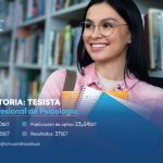 Convocatoria: Tesista para la Escuela Profesional de Psicología