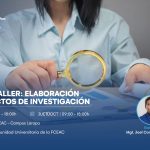 Curso - Taller: Elaboración de proyectos de investigación