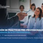 Capacitación de prácticas pre-profesionales (docentes E.P. Administración)