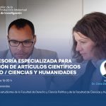 Taller: Asesoría especializada para la redacción de artículos científicos en Derecho / Ciencias y Humanidades